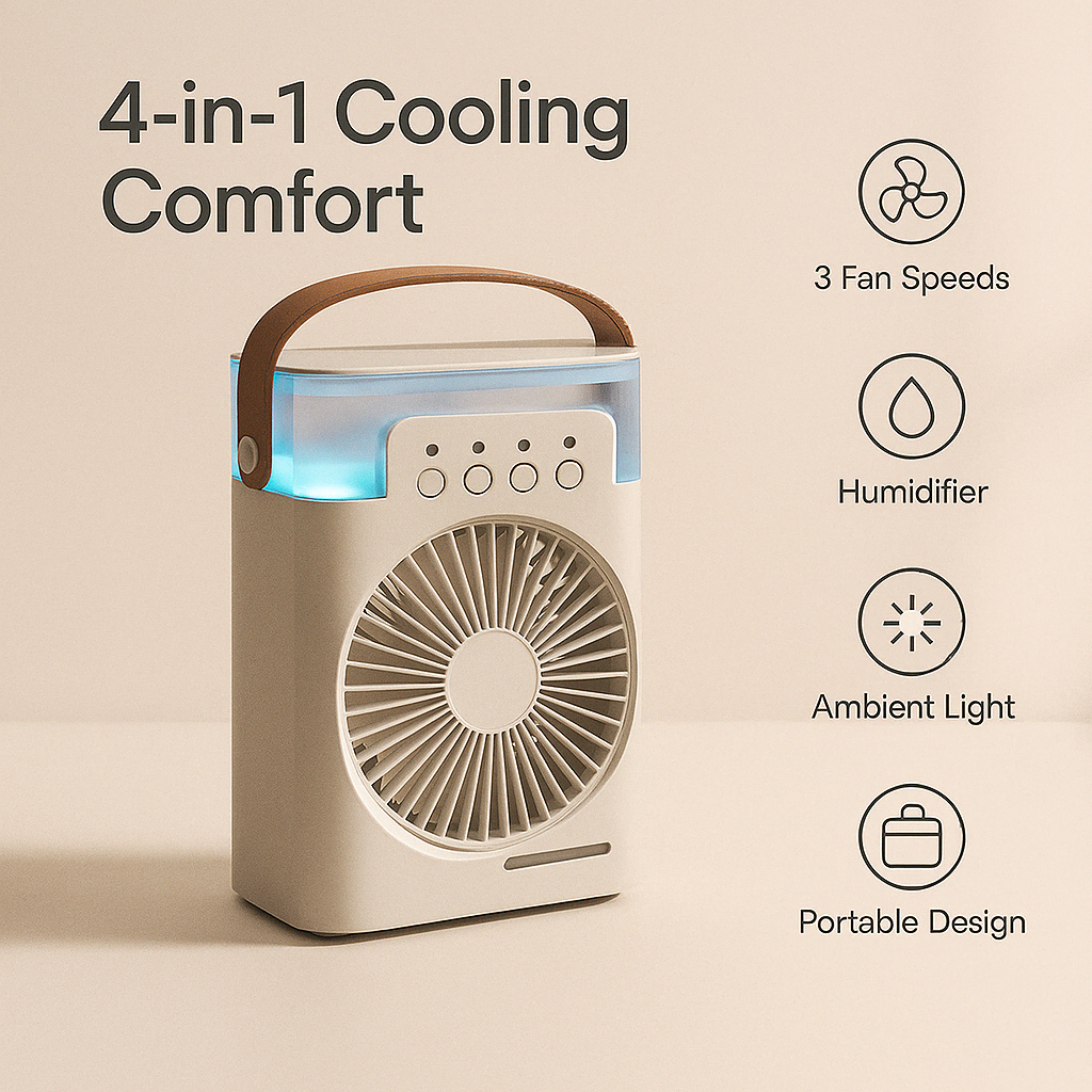 CHIC FASHION™-Ice Air Cooling Fan