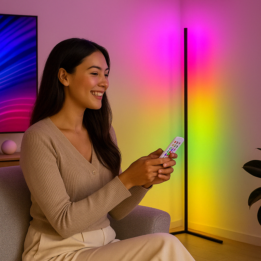 CHIC FASHION™-LED Corner Floor Lamp