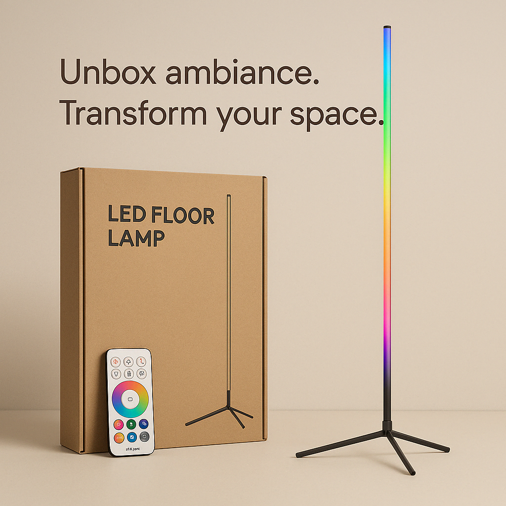 CHIC FASHION™-LED Corner Floor Lamp