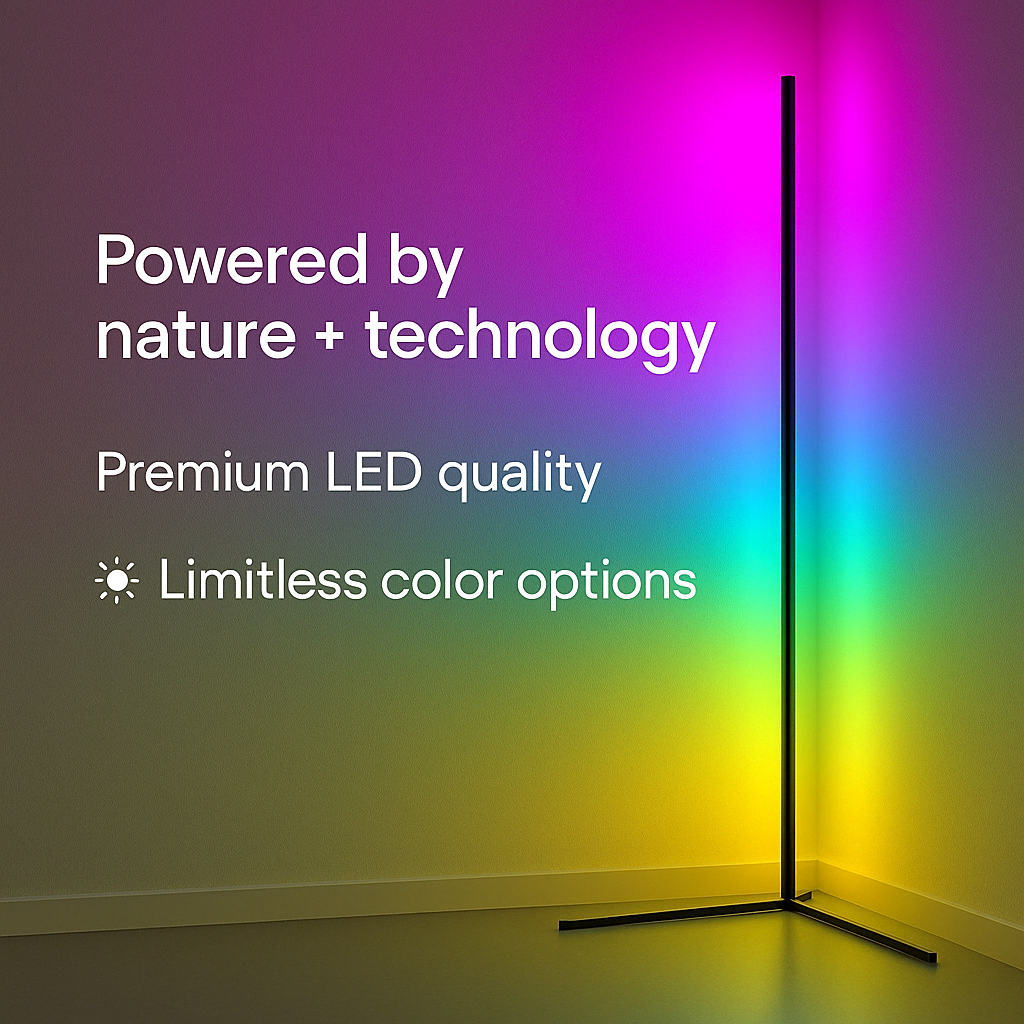 CHIC FASHION™-LED Corner Floor Lamp