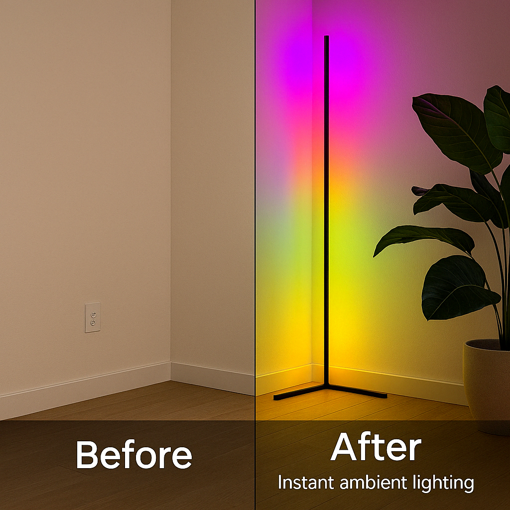 CHIC FASHION™-LED Corner Floor Lamp