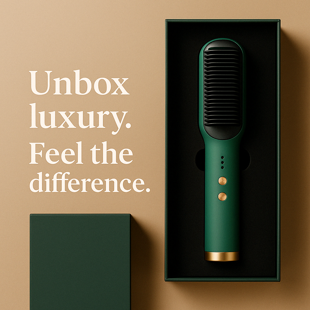 CHIC FASHION™-Professional Hair Straightening Comb