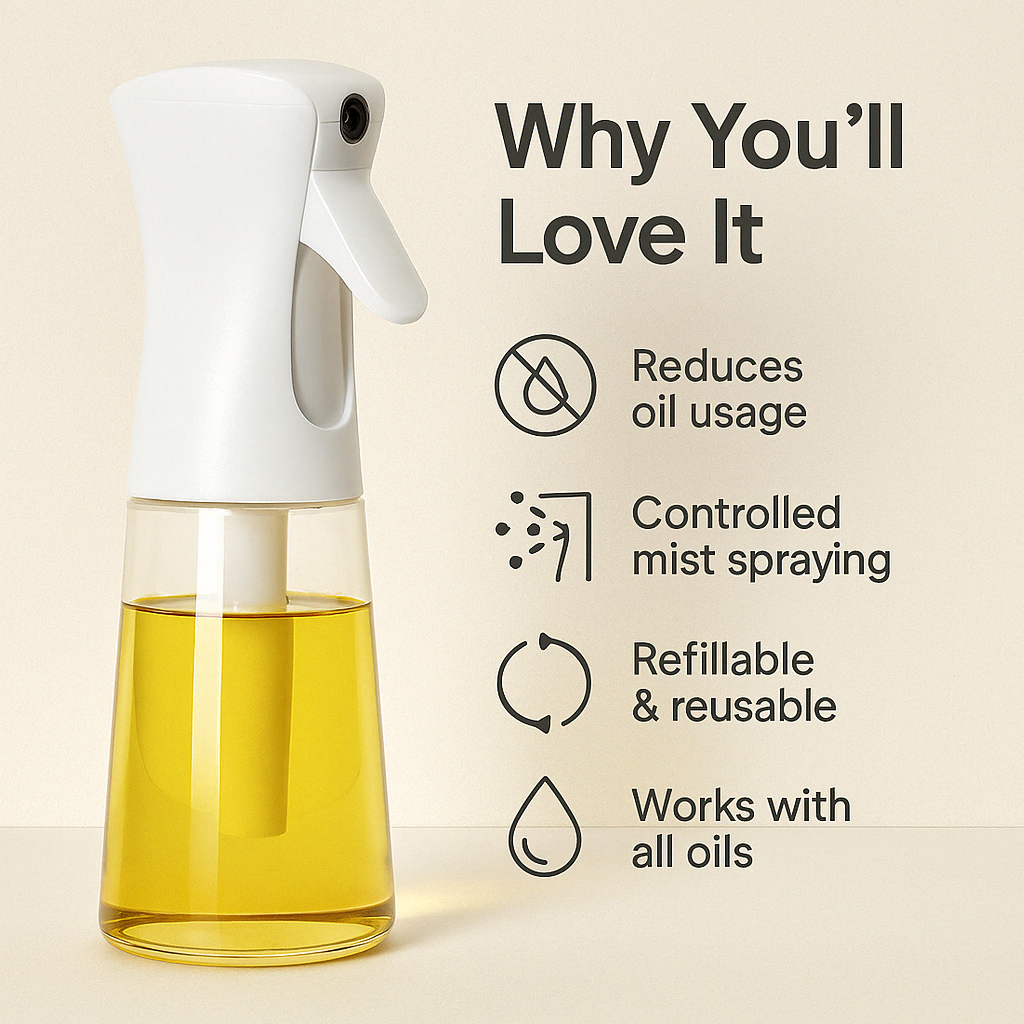 CHIC FASHION™-Oil Spray Bottle for Cooking