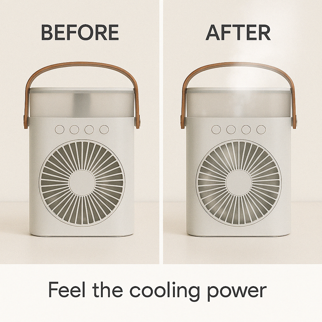 CHIC FASHION™-Ice Air Cooling Fan