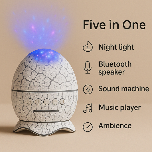CHIC FASHION™-Dinosaur Egg Galaxy Star Projector