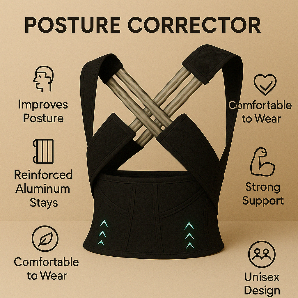 JabalX-Back-Brace-Posture Corrector-for-Women-and-Men- Back-Support-Straightener-Upper- Back-Brace-Posture-Trainer-for-Body-Correction-and-Neck-and- Shoulder-Relieves-pain-Straightens- the-Back-ksa