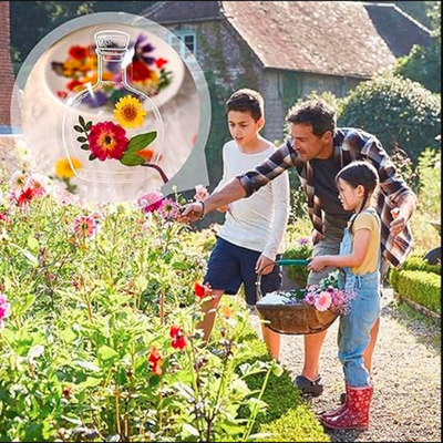 Transparent Sticker Jars (Pack of 25)