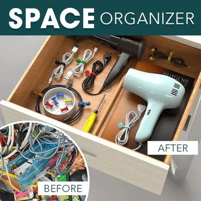 🎁Snap-On Magnetic Cable Ties