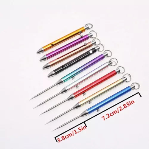 4 in 1 Titanium Toothpick,Metal Toothpick